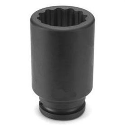 GRE3176D image(0) - Grey Pneumatic 3/4" Drive x 2-3/8" Deep - 12 Point Socket