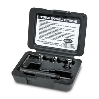 BLR11082 image(0) - Blair SPOTWELD CUTTER SET 3 3/8IN. CUTTERS ARBOR & PIL
