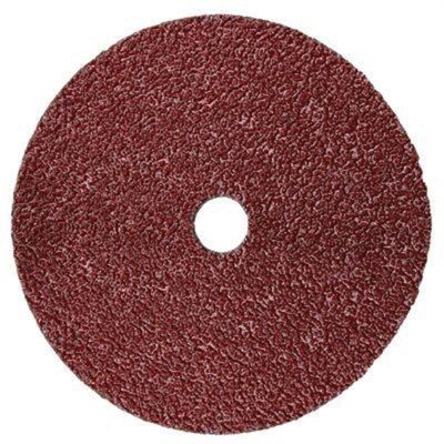 MMM27403 image(0) - 3M Cubitron II 27403 982C Series Coated Fiber Disc, 9-1/8 in Dia, 36+ Grit, Very Coarse Grade, 6600 rpm, Maroon