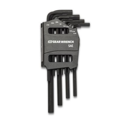 KDT83502 image(0) - GearWrench 13 Piece Long Arm SAE Hex Key Set