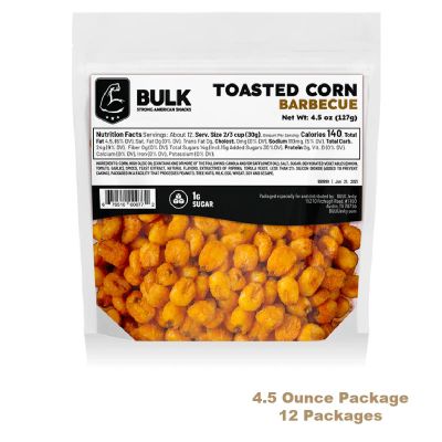 BLOISN-BBQTC-12 image(0) - BULK Jerky BBQ Toasted Corn 4.5 ounce package - (12 packages)