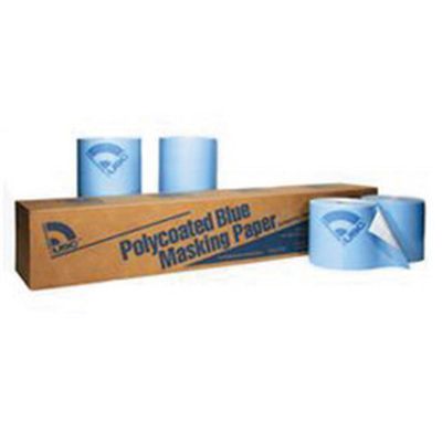 USC38018 image(0) - US Chemical 38018 Premium Masking Paper, 18 in W x 738 ft L, Blue