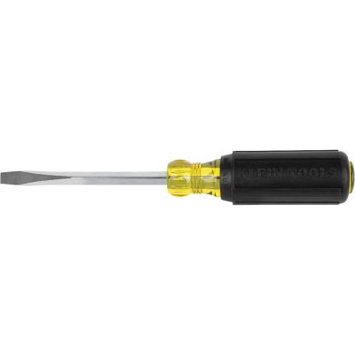 KLE6001 image(0) - Klein Tools 5/16-Inch Cabinet Screwdriver, 1-1/2-Inch Round Shank