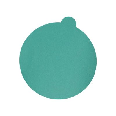 HITDAP6180 image(0) - High Teck Products DAP6180 (50 pcs per box) 6" GREEN PSA Sanding Disc 180 Grit Aluminum