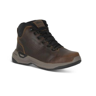 FSIA9000-10EE image(0) - Avenger Work Boots Foreman MAX Mid - Men's - CN|EH|WP|SR - Brown - Size: 10 - EE - (Extra Wide)