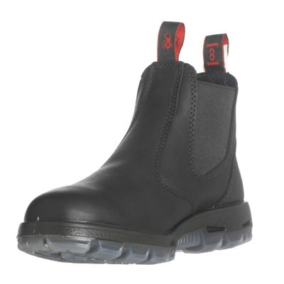 RDBUBBK10 image(0) - Redback Boots USA Black Slip-On  Leather Boot, 10