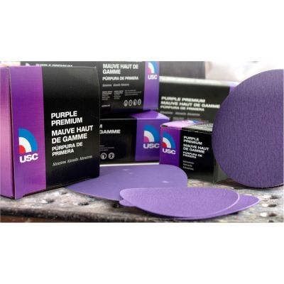 USA994105 image(0) - USC ABRASIVES Purple Premium 994105 Abrasive Belt, 18 in L x 1/2 in W, P060 Grit