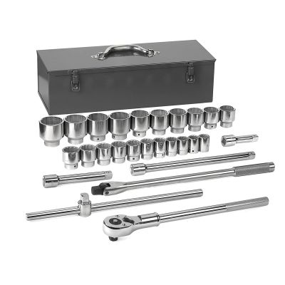 KDT80880 image(0) - GearWrench 27 Piece 3/4 Inch Drive 12 Point Standard SAE Mechanics Tool Set