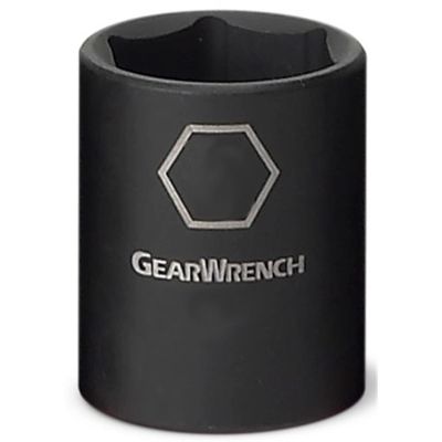 KDT84300N image(0) - GearWrench 3/8 Inch Drive 6 Point Standard Impact SAE Socket 5/16 Inch