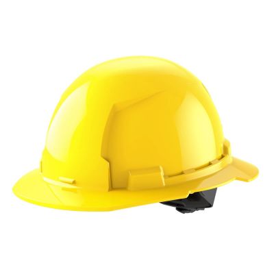 MLW48-73-1103 image(0) - Milwaukee Tool BOLT Yellow Full Brim Hard Hat w/4pt Ratcheting Suspension (USA) - Type 1, Class E