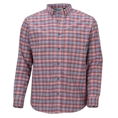 OBRZFI602-3XL image(0) - OBERON Plaid Long Sleeve Button Down Shirt &hyphen; Cotton / Nylon - Fire Resistant and Arc Flash Protection - 10 CAL - Color: Grey - Men's - Size: 3XL