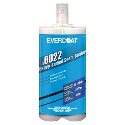 FIB6022 image(0) - Fibre glass Evercoat 106022 Heavy Bodied Seam Sealer, 200 mL Cartridge, Paste, Beige, 4 hr Curing
