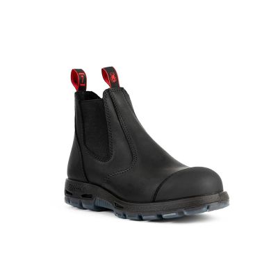 RDBUSBBKSC5 image(0) - Redback Boots USA Easy Escape HD 6-Inch Slip-On Steel Toe Scuff Cap 6US (5UK)