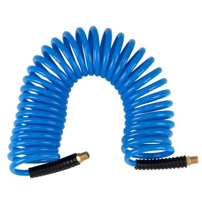INT7760 image(0) - American Forge & Foundry Recoil Air Hose - 1/4" x 25' - 1/4" Brass Fittings