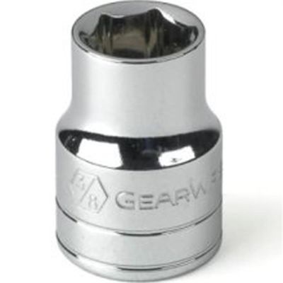 KDT80112 image(0) - GearWrench 1/4 Inch Drive 6 Point Standard SAE Socket 7/16 Inch