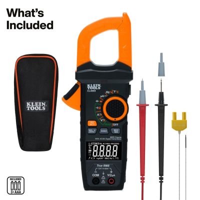 KLECL460S image(0) - Klein Tools 400A AC/DC Auto-Ranging Smart Digital Clamp Meter