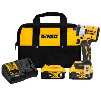DWTDCF921P2 image(0) - 20V MAX 1/2" COMPACT HOG RING IMPACT WRENCH KIT