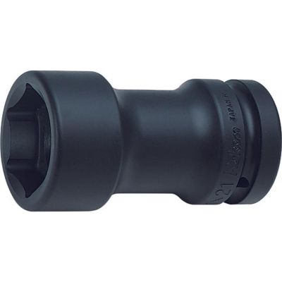 KKN18316M-41X21 image(0) - Ko-ken USA 18316M-41X21 1 Sq. Dr. Rear Wheel Nut Socket 41 x 20mm Hex x Square Length 108mm