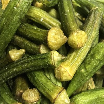 THS690115 image(0) - Tender Heifer Snack Co. Okra Chips - 6oz
