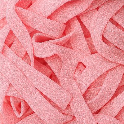 THS735717 image(0) - Tender Heifer Snack Co. Licorice Sour Pink Lemonade Belts - 10oz