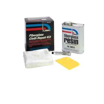 USC58006 image(0) - US Chemical 58006 Fiberglass Repair Kit, 1 qt, Liquid