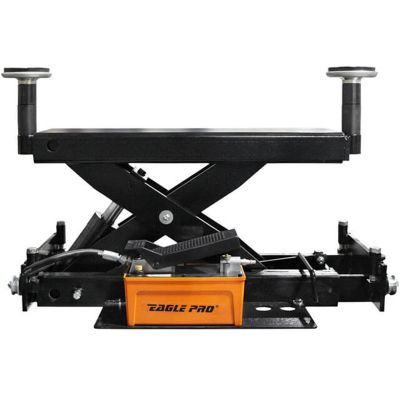 ATEATTD-RJ6BK-FPD image(0) -  Atlas Equipment 6,000 lb. Capacity Air/Hydraulic Rolling Bridge Jack