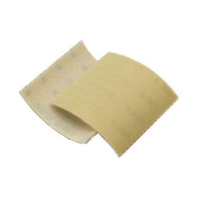 MRK231451000 image(0) - Mirka Abrasives Goldflex-Soft 231451000 23 Series Abrasive Pad, 4-1/2 in W x 5 in L, P1000 Grit
