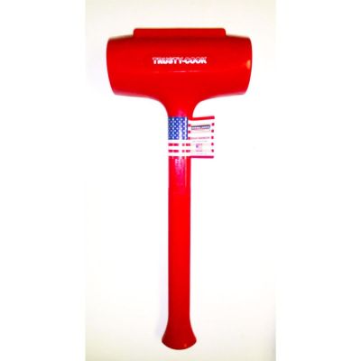 TRUTCMM9 image(0) - Trusty Cook Inc. Mini-max Soft Face Sledge Dead Blow Hammer - Model TCMM9 - Red