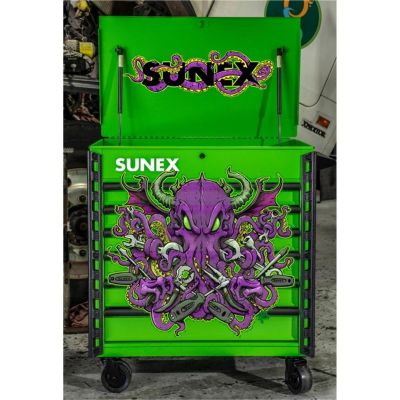 SUN8056FDLGCTOOLU image(0) - SUNEX TOOLS Tony Squindo CTOOLU Full Drawer Cart