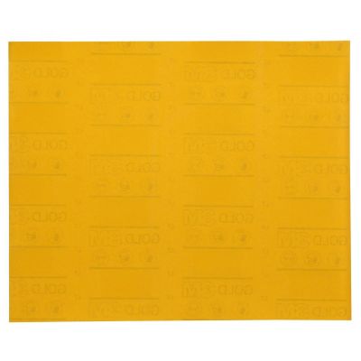 MMM12538 image(0) - 3M  Gold Abrasive Sheet 12538, 500, 9-inch x 11-inch (229mm x 280mm)