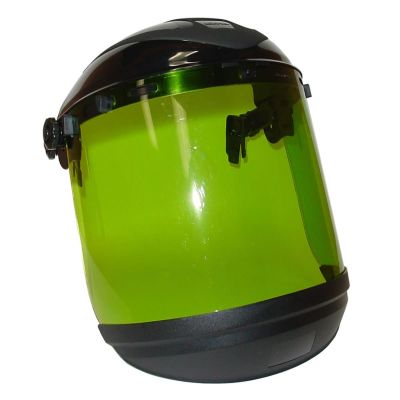 SRWS31201 image(0) - Sellstrom Face Shield - 312 Series - 8" x 15" x 0.60" Window - ArcFlash&trade; - Universal Hard Hat Adapter Headgear - Dual Crown
