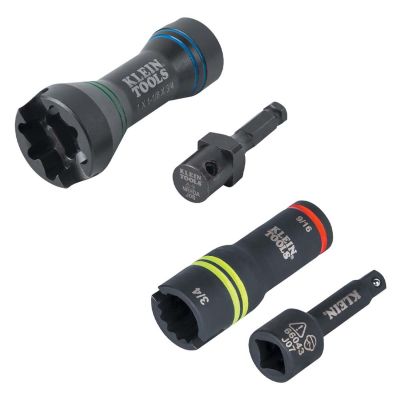 KLE660KIT1 image(0) - Klein Tools 5-in-1 Impact Socket Set, 8-Piece