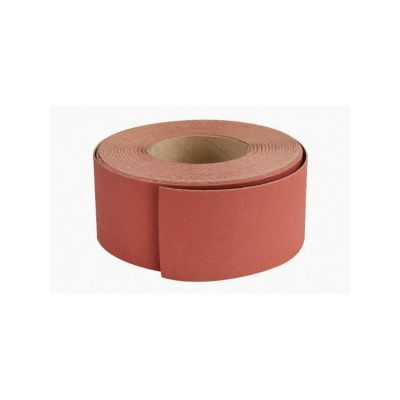 INA600-80LR image(0) - Indasa USA,Inc. Medallion 600-80LR Rhynostick Red Line XL Link-Roll Abrasive Solid Disc, 6 in Dia, 80 Grit