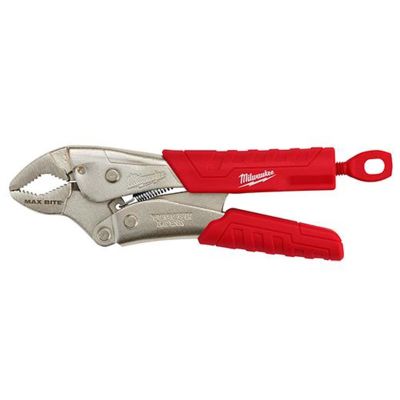 MLW48-22-3707 image(1) - Milwaukee Tool 7 in.  Curved Jaw Locking Pliers With Maxbite And Durable Grip