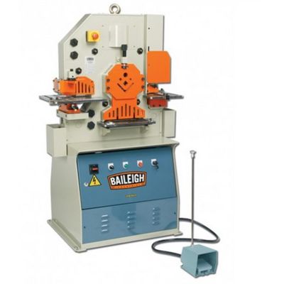 BLI1007789 image(0) - Baileigh 220V 1PH 50TON FIVE STATION IRONWORKER