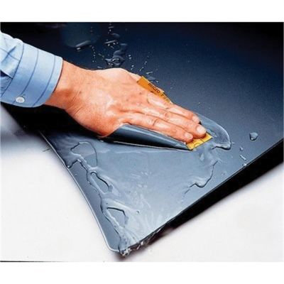 MMM2625 image(1) - 3M Imperial Wetordry 02625 434Q Series Abrasive Sheet, 5-1/2 in W x 9 in L, 2500 Grit, Fine Grade, Black