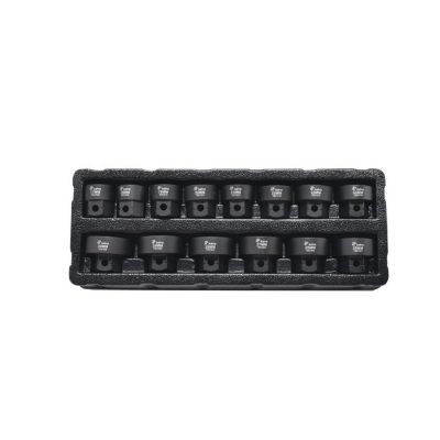 AST78214 image(0) - Astro Pneumatic 14 Piece 1/2 Inch Drive 17-30mm Low Profile Nano Impact Socket Set - No Skips