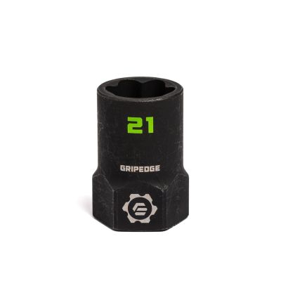 GETXCM21 image(0) - Grip Edge Tools 21mm 1/2" Dr RPT socket extractor with FORS (standard length)