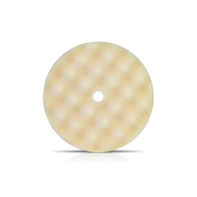 BUF899WG image(0) - Buff And Shine 899WG Convoluted Face Buffing Grip Pad, 8 in Dia, 1-1/2 in THK, Hook and Loop Attachment, White