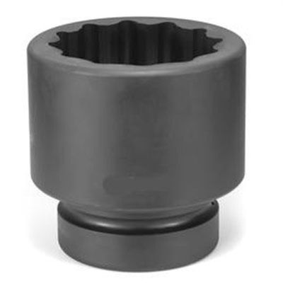 GRE7444R image(0) - Grey Pneumatic 2-1/2" Drive x 4-1/2" Standard - 12 Point Socket