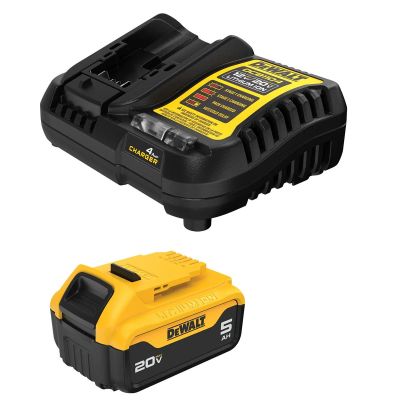 DWTDCB205C image(0) - DeWalt 20V MAX* 5.0 Ah Starter Kit