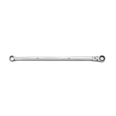 KDT86115 image(1) - GearWrench 15mm 120XP Universal Spline XL GearBox Flex Head Ratcheting Wrench