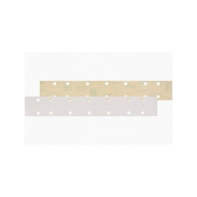 INA95-40 image(0) - Indasa USA,Inc. 95-40 Rhynostick White Line Long File Board Sheet Strip, 17-1/2 in L x 2-3/4 in W, 40 Grit