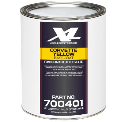 XLB700401 image(0) - Excel Auto Body Products CORVETTE YELLOW B/C GA.