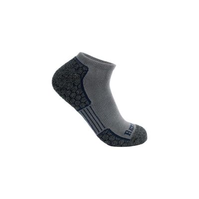 RDB0004 image(0) - Redback Mens HEX Elite No Show- Gray/Blu