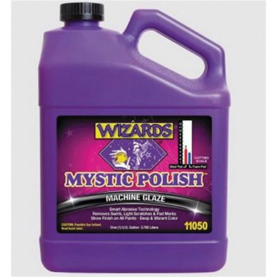 WZP11050 image(0) - Wizards Products Mystic Polish 11050 Machine Glaze Polish, 1 gal Can, Off-White