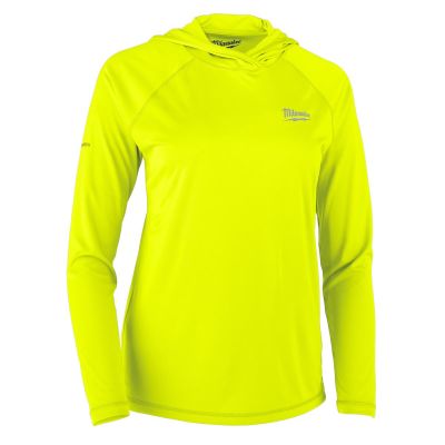 MLWF550Y-S image(0) - Milwaukee Tool WMNS WORKSKIN HOOD SHIRT YELLOW S