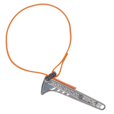 KLES6HB image(0) - Klein Tools Grip-It&trade; Strap Wrench, 1-1/2 to 4-Inch, 6-Inch Handle