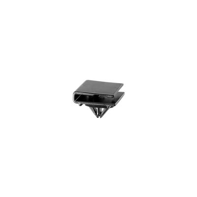 AVC21223 image(0) - AUVECO 21223 Rocker Molding Clip, (21 x 22 mm Top x 22 x 22 mm Bottom) Head, Nylon, Black