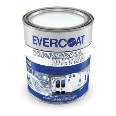 FIB181 image(0) - Fibre glass Evercoat Commercial Ultra 100181 Body Filler, 3 L Can, White, Liquid